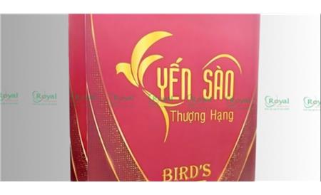In hộp giấy yến sào cao cấp miền Bắc – Thiết kế sang trọng