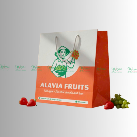 Túi giấy đựng hoa quả
