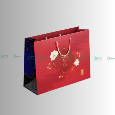 Túi giấy đựng quà Tết