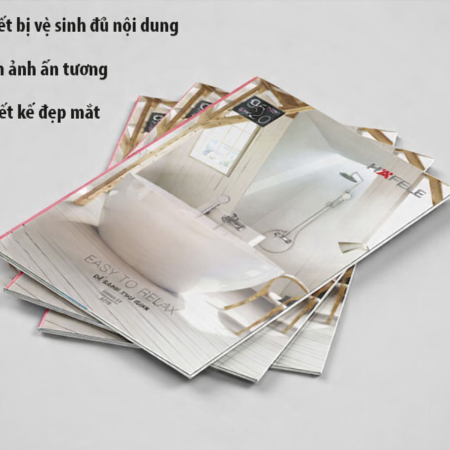 In catalogue dược phẩm cao cấp cho doanh nghiệp y tế