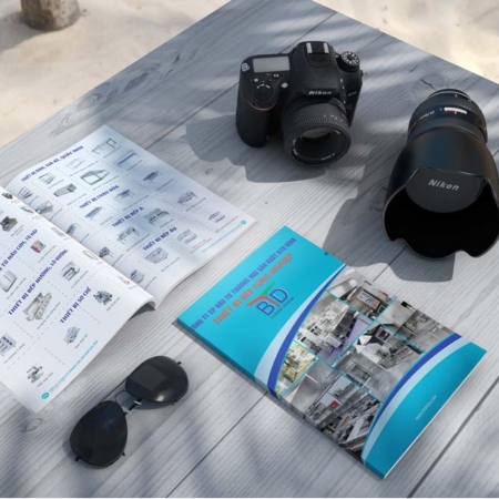 In catalogue dược phẩm thiết kế chuẩn y tế – in ấn sắc nét