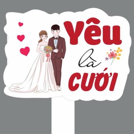 Hashtag cầm tay concept lãng mạn, trẻ trung, dễ thương