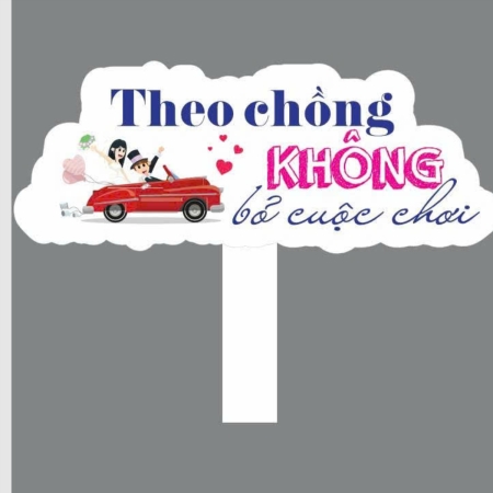 In hashtag cầm tay slogan ý nghĩa, phù hợp nhiều không gian sự kiện