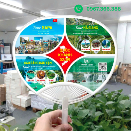 Quạt nhựa cầm tay 08