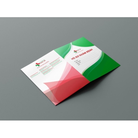 Bìa kẹp tài liệu khám bệnh tiện dụng, dễ sử dụng