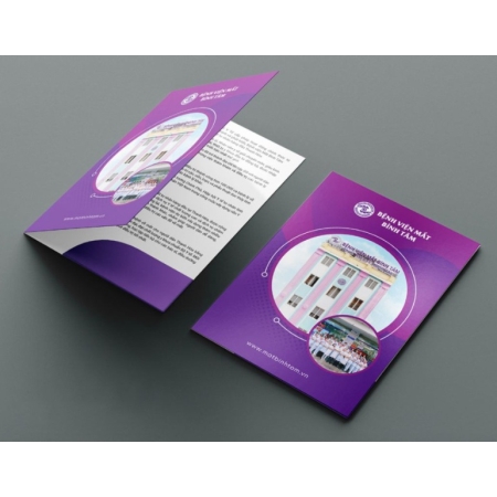 Kẹp file tài liệu y tế in ấn chuyên nghiệp, giá tốt