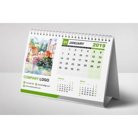 Lịch in ấn sáng tạo, nổi bật không gian