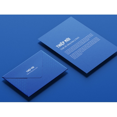 Thư mời thiết kế đẹp, in sắc nét, chuyên nghiệp