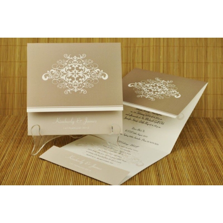 Thiệp mời phong cách tối giản, thanh lịch