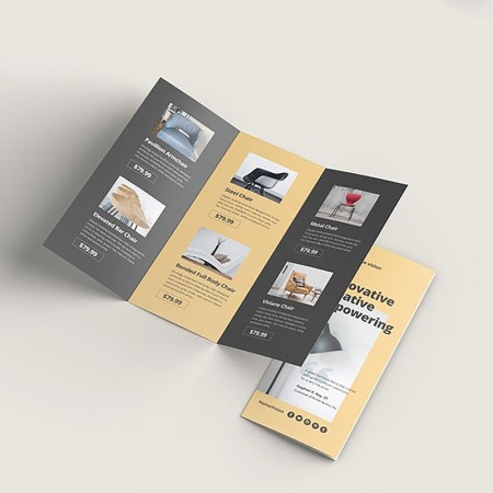Brochure giới thiệu sản phẩm sáng tạo