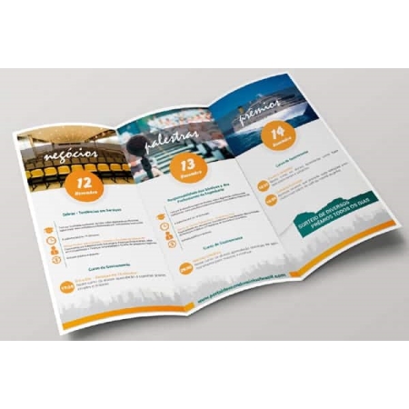 Brochure giới thiệu dịch vụ hiện đại