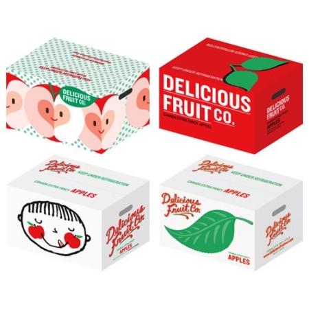 Hộp giấy đựng hoa quả nhập khẩu