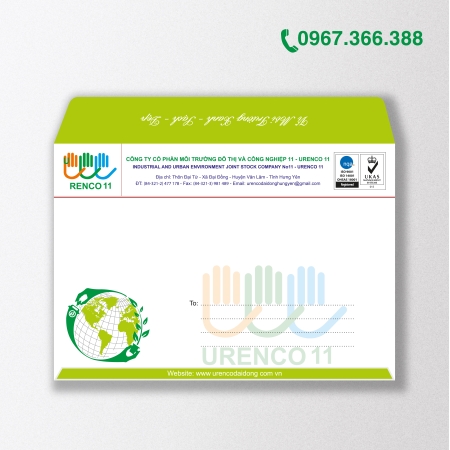 Phong bì A6 12 x22cm