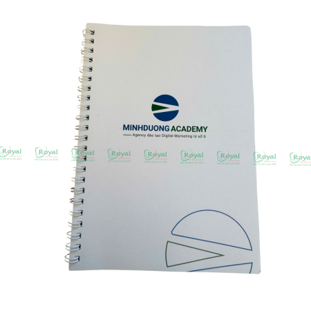 Sổ tay A5 in logo