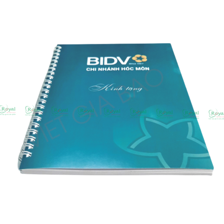 Sổ tay A5 in logo