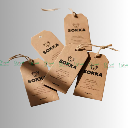 Tag giấy quần áo