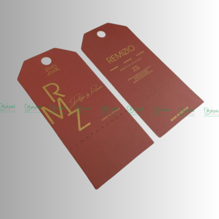 Tag giấy quần áo