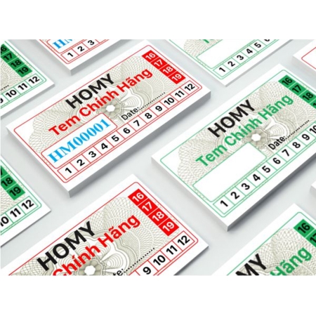 Tem bảo hành đồ linh kiện