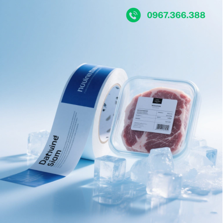 Tem dán thực phẩm đông lạnh