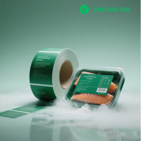 Tem dán thực phẩm đông lạnh