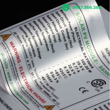 Tem mã vạch – Barcode cho linh kiện