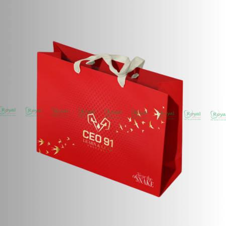 Túi giấy đựng quà Tết