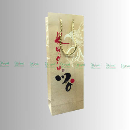 Túi giấy đựng rượu vang