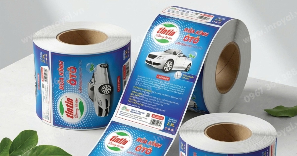 In Tem Nhãn Theo Yêu Cầu – Đa Dạng Chất Liệu, Thiết Kế Đẹp, In Nhanh